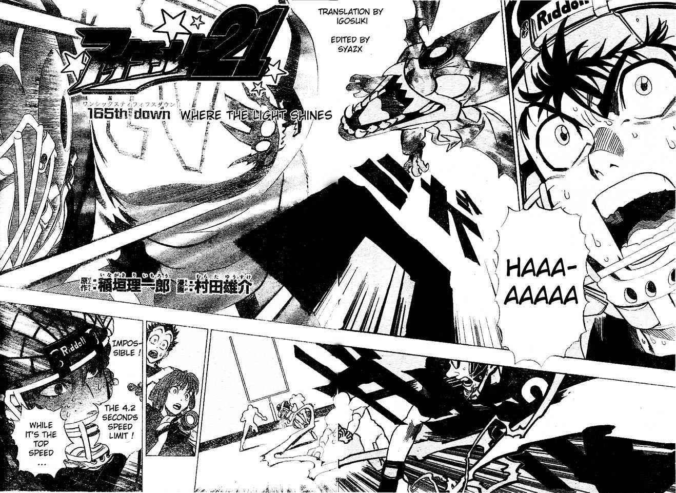 Eyeshield 21 Chapter 165 : Towards The Shining Light - Picture 2