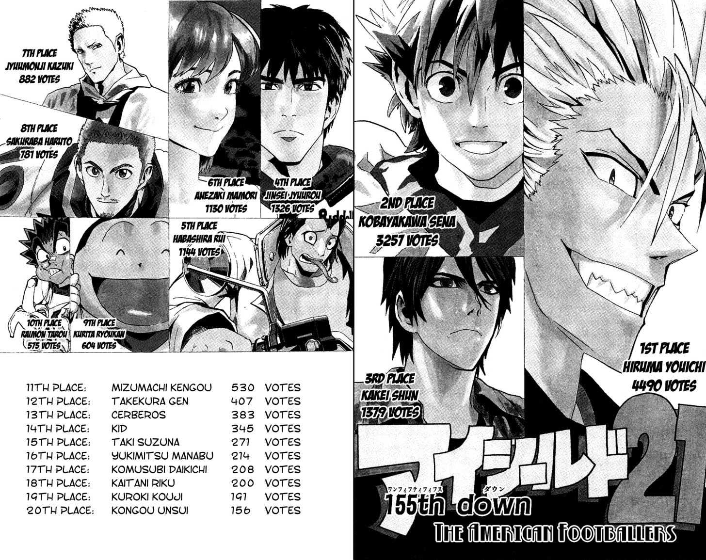 Eyeshield 21 Chapter 155 : The America Football Players - Picture 3