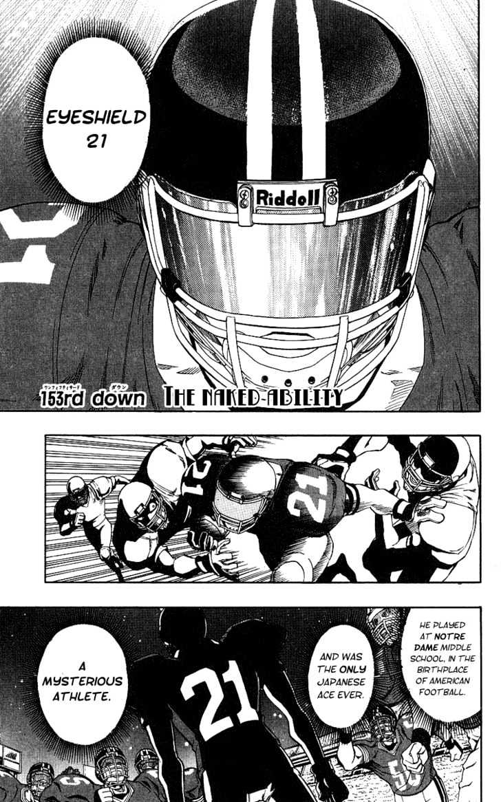 Eyeshield 21 Chapter 153 : The Naked Ablility - Picture 2