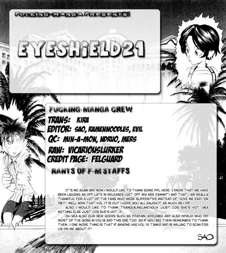 Eyeshield 21 Chapter 144 : Devilbats  Big Cannon - Picture 1