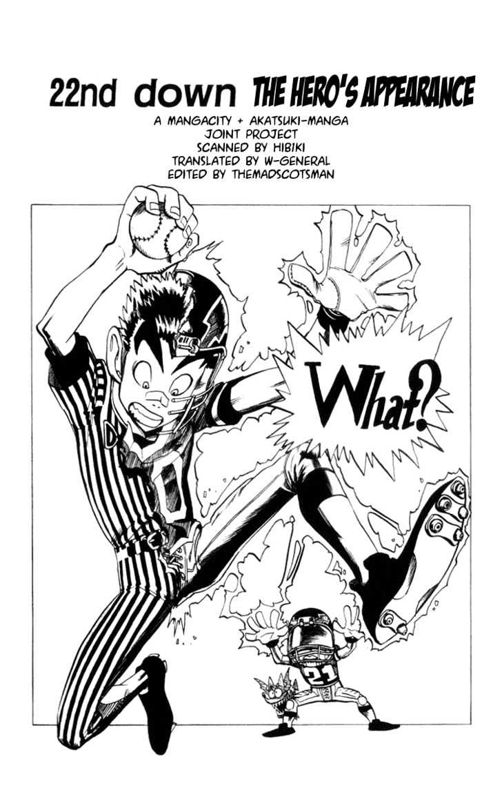 Eyeshield 21 Chapter 22 : The Hero S Appearance - Picture 1