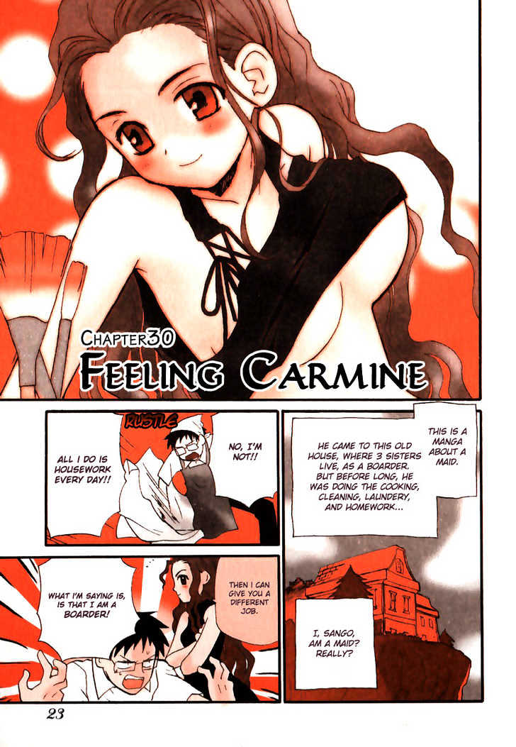 Momoiro Sango Vol.4 Chapter 30 : Feeling Carmine - Picture 1