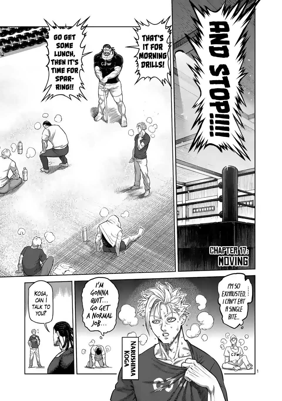 Kengan Omega Chapter 17: Moving - Picture 1