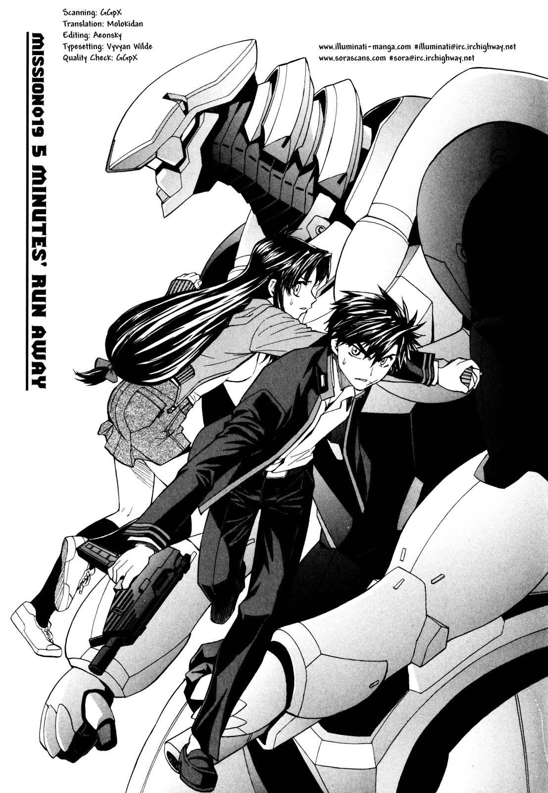 Full Metal Panic! Sigma Vol.5 Chapter 19 : 5 Minutes Run Way - Picture 1