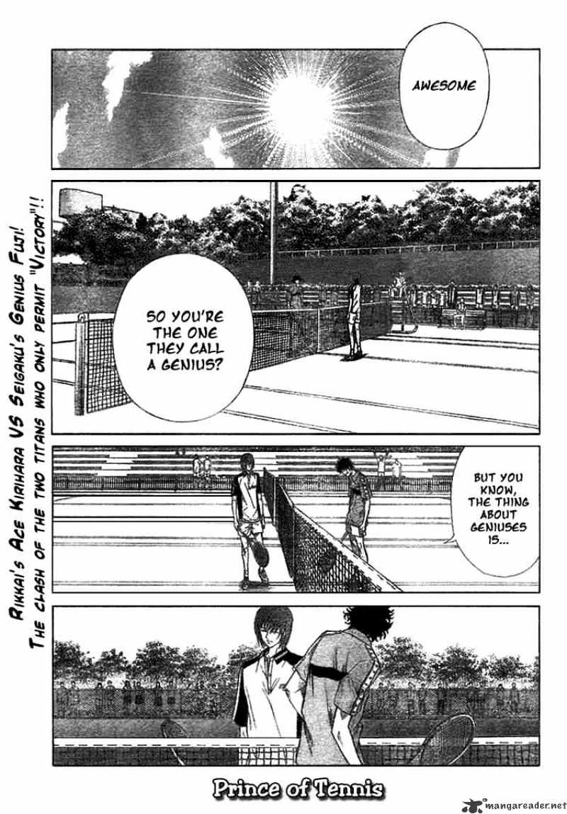 Prince Of Tennis Chapter 216 : Kirihara Akaya Vs Fuji Syusuke - Picture 1