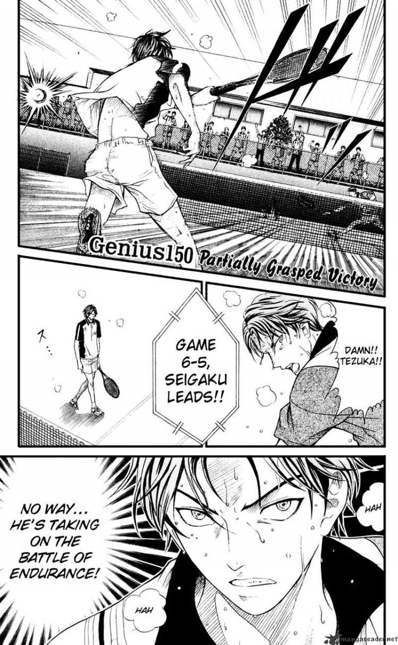 Prince Of Tennis Chapter 150 : Partially Grasped Victory - Picture 3