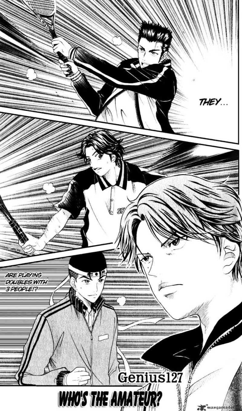 Prince Of Tennis Chapter 127 : Who's The Amateur - Picture 1