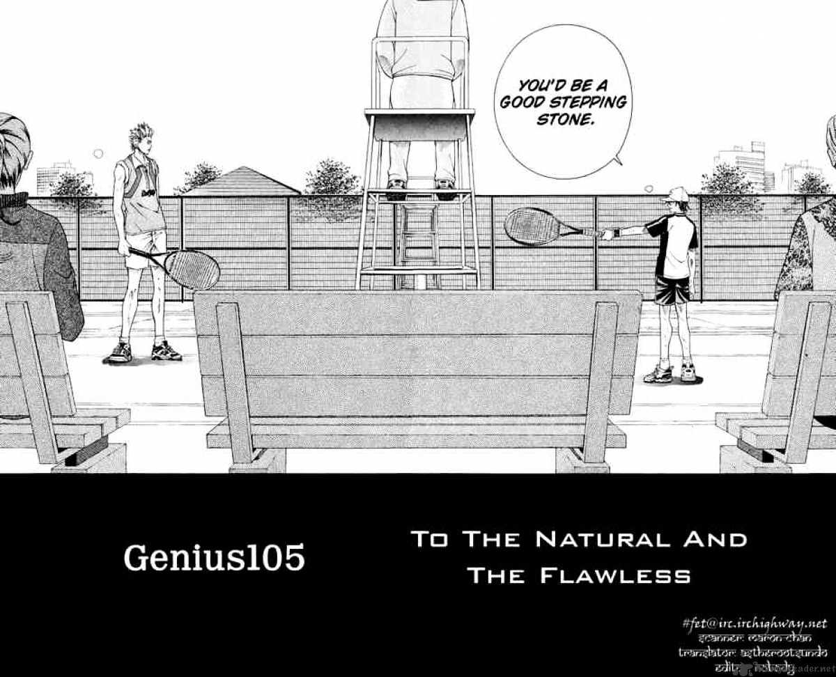 Prince Of Tennis Chapter 105 : To The Natural And The Flawless - Picture 2