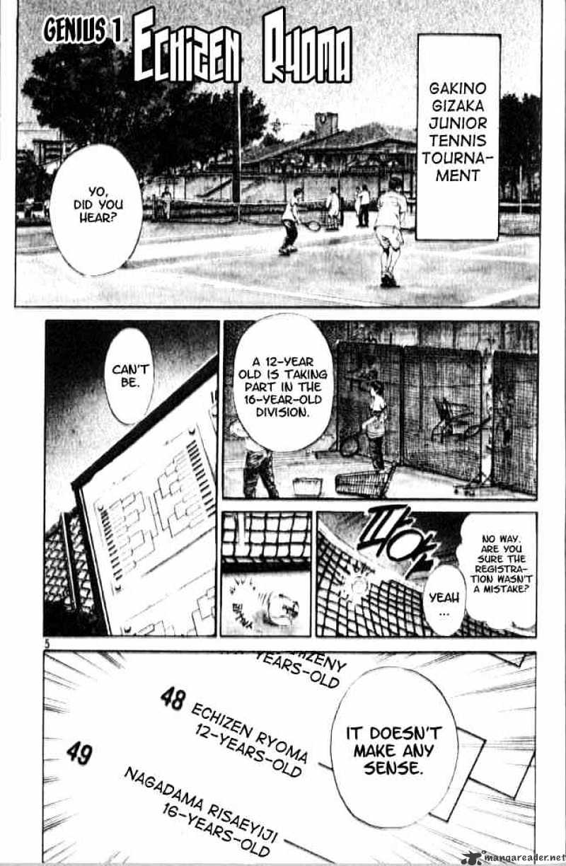 Prince Of Tennis Chapter 1 : Echizen Ryoma - Picture 2