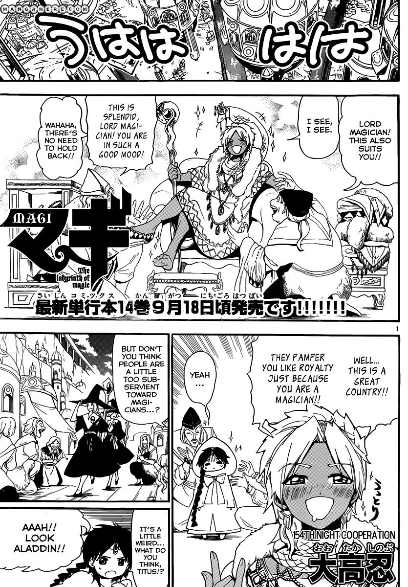 Magi - Labyrinth Of Magic Vol.12 Chapter 154 : Cooperation - Picture 2