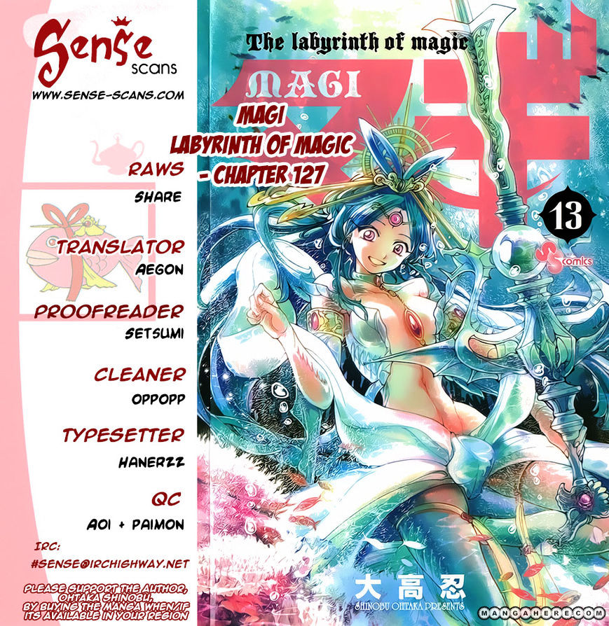 Magi - Labyrinth Of Magic Vol.12 Chapter 127 : Ice Spear - Picture 1