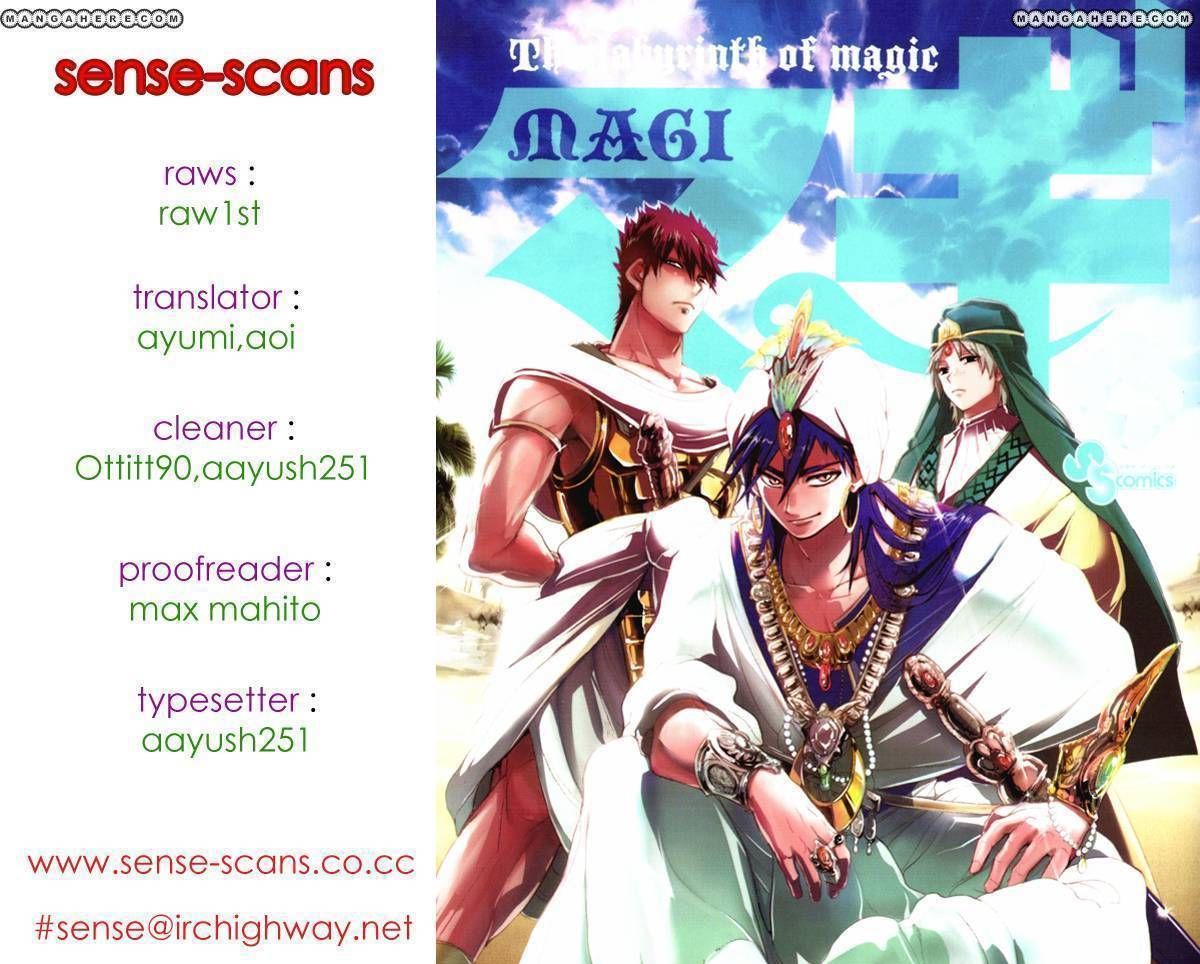 Magi - Labyrinth Of Magic Vol.3 Chapter 27 : The Scar That Can't Disappear - Picture 1