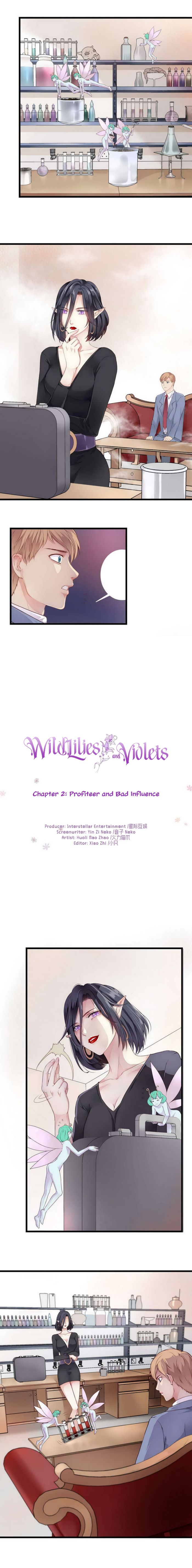 Wild Lilies And Violets - Page 1
