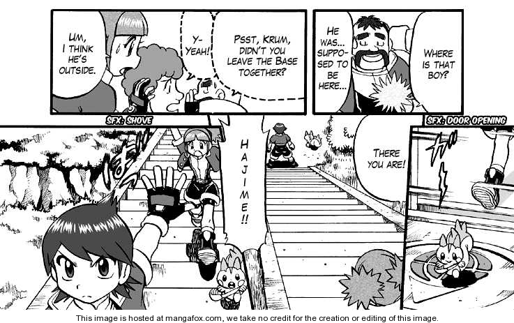 Pokemon Ranger Batonnage Vol.1 Chapter 2 : Anhel Corporation Mystery - Picture 3