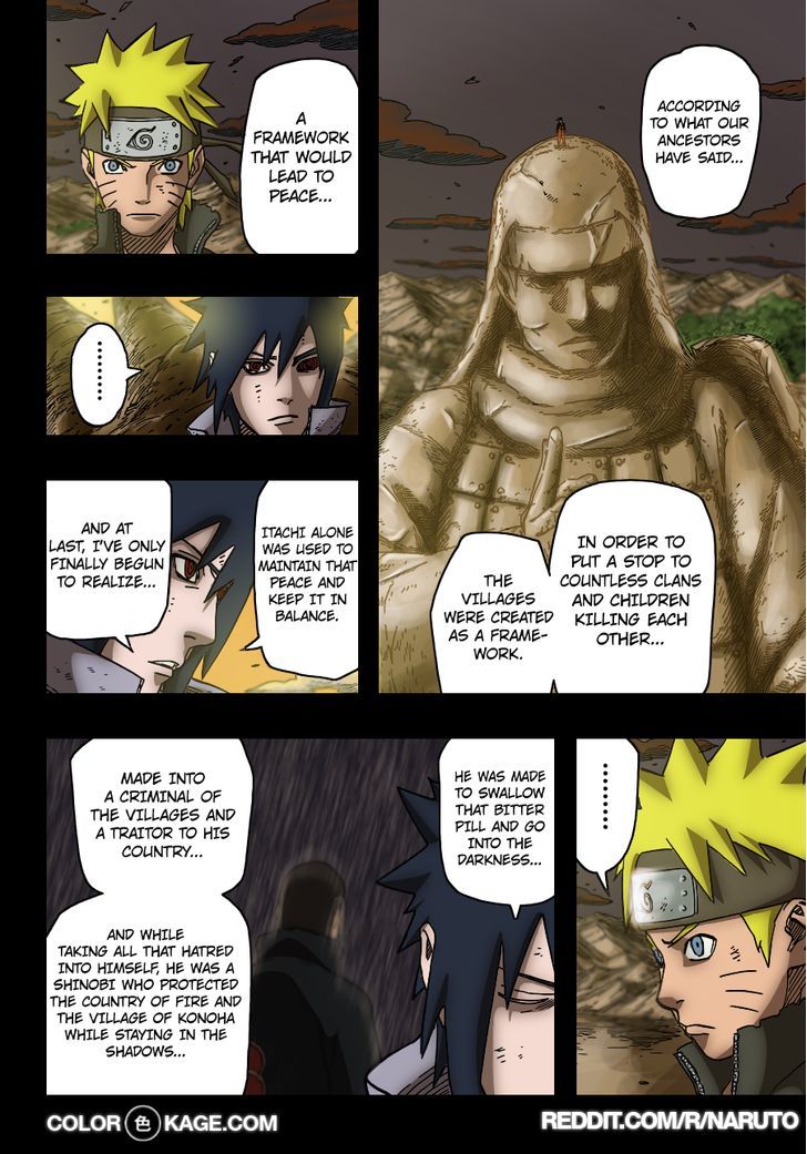 Naruto Vol.72 Chapter 694.1 : Naruto And Sasuke (1) - Picture 3