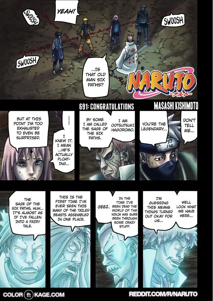 Naruto Vol.72 Chapter 691.1 : Congratulations - Picture 2