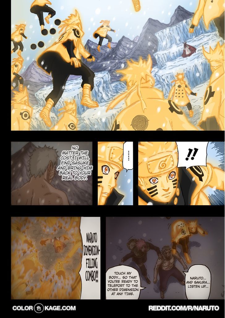 Naruto Vol.71 Chapter 685.1 : Everything I've Got...!! - Picture 3