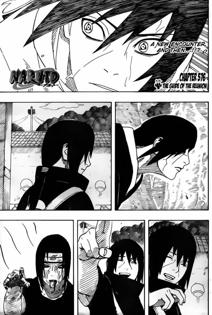Naruto Vol.61 Chapter 576 : The Guide Of The Reunion - Picture 1