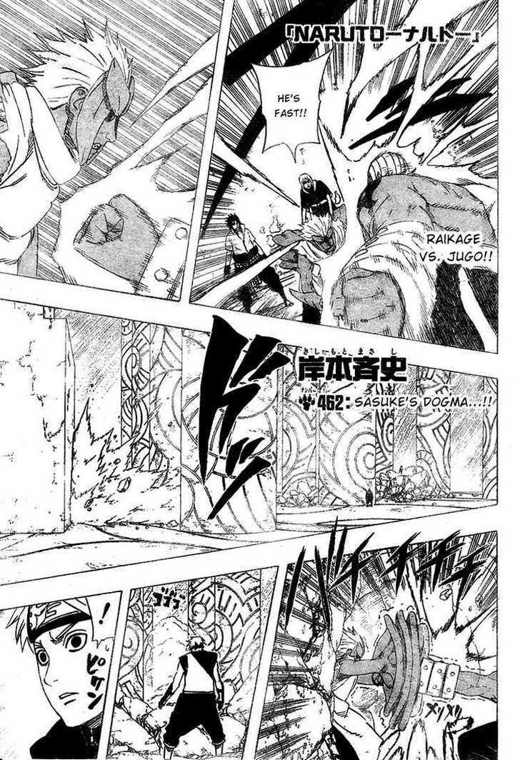 Naruto Vol.49 Chapter 462 : Sasuke's Dogma...!! - Picture 1
