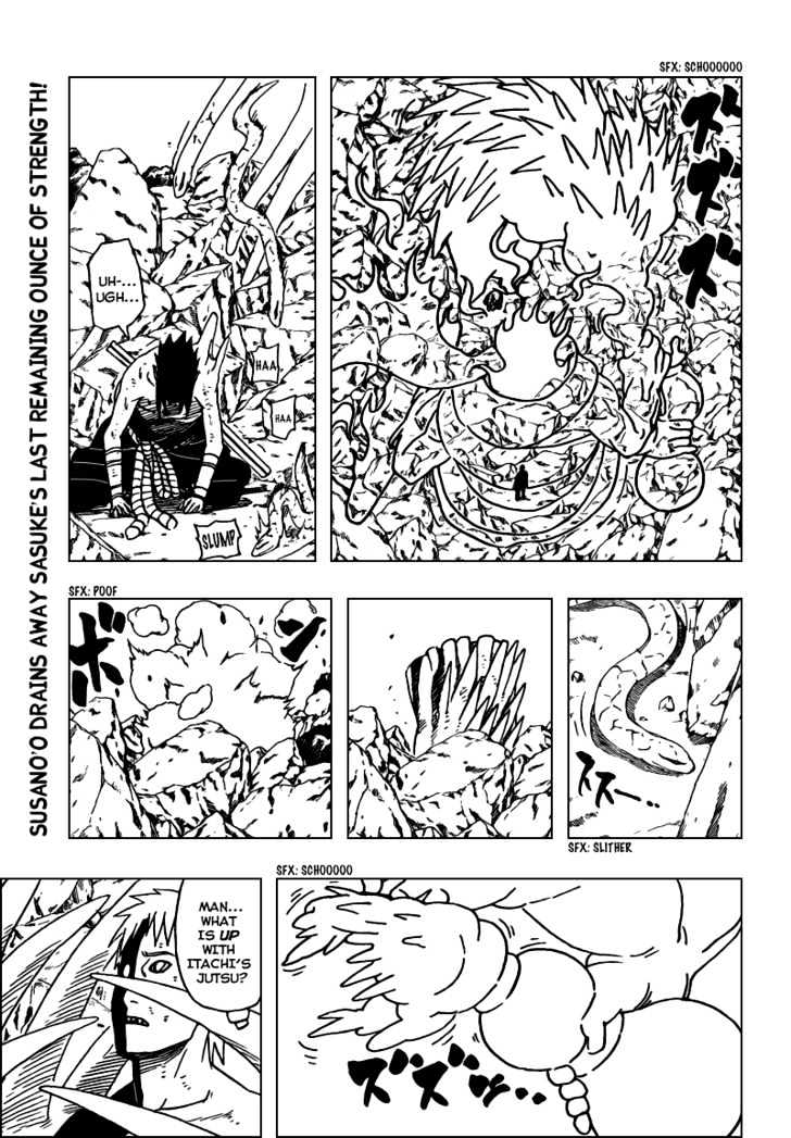 Naruto Vol.43 Chapter 393 : My Eyes...! - Picture 1