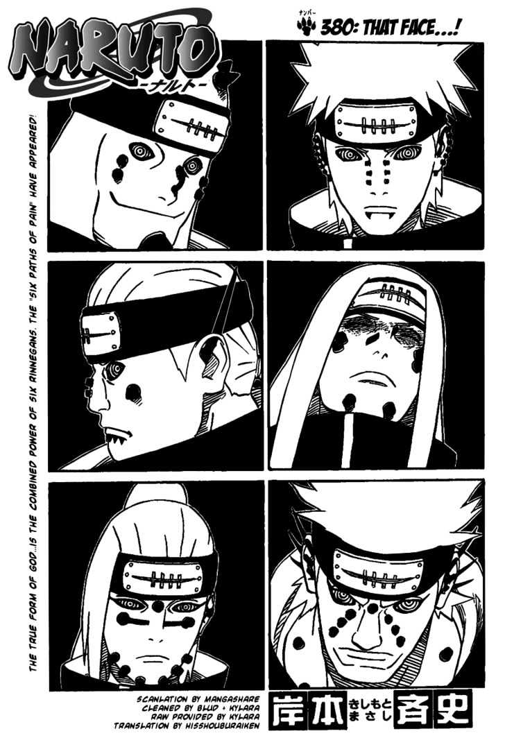 Naruto Vol.42 Chapter 380 : That Face...! - Picture 1