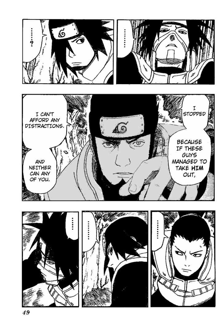 Naruto Vol.36 Chapter 322 : I Can't Kill Him - Picture 3