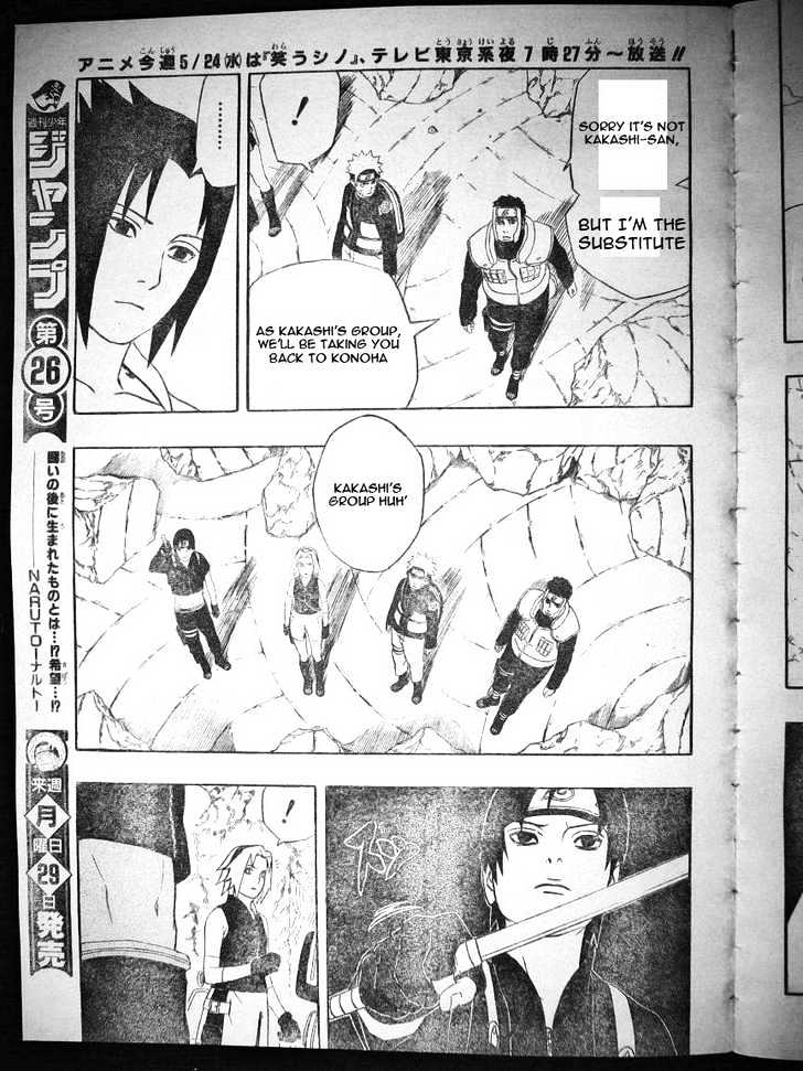 Naruto Vol.34 Chapter 307 : On A Whim...!! - Picture 3