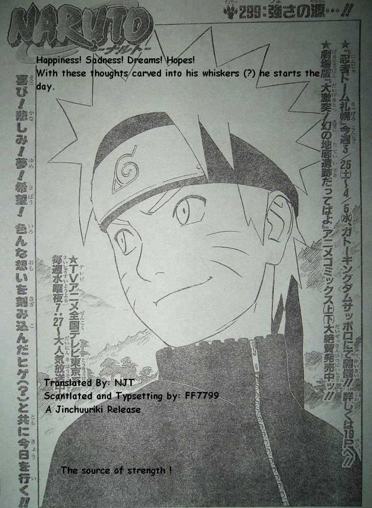 Naruto Vol.33 Chapter 299 : The Source Of Strength - Picture 2