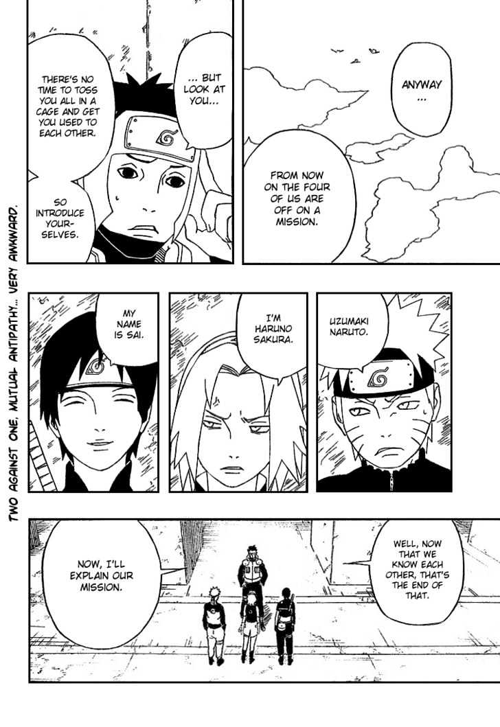 Naruto Vol.32 Chapter 285 : Those Of The Root!! - Picture 2