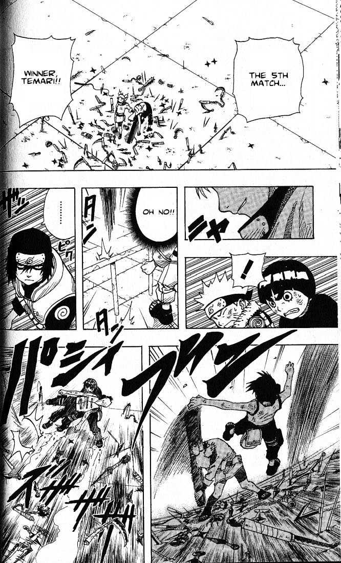 Naruto Vol.9 Chapter 74 : The 6Th Matchapter .. And Then!! - Picture 2