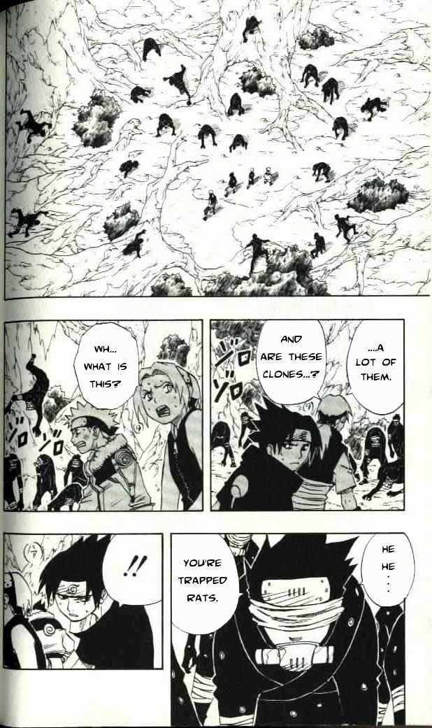 Naruto Vol.7 Chapter 62 : Trapped Rats...!! - Picture 2