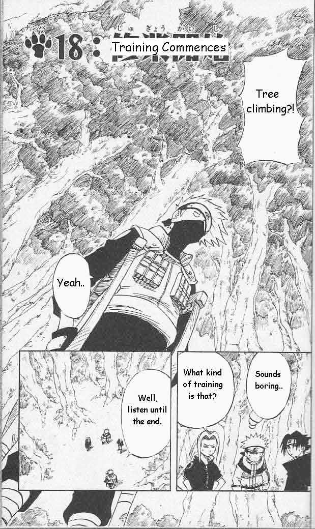 Naruto Vol.3 Chapter 18 : Training Commence - Picture 2