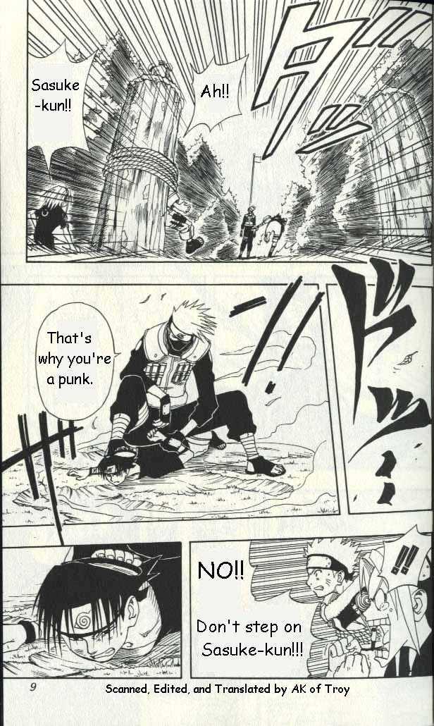 Naruto Vol.2 Chapter 8 : That's Why You're Failures - Picture 3