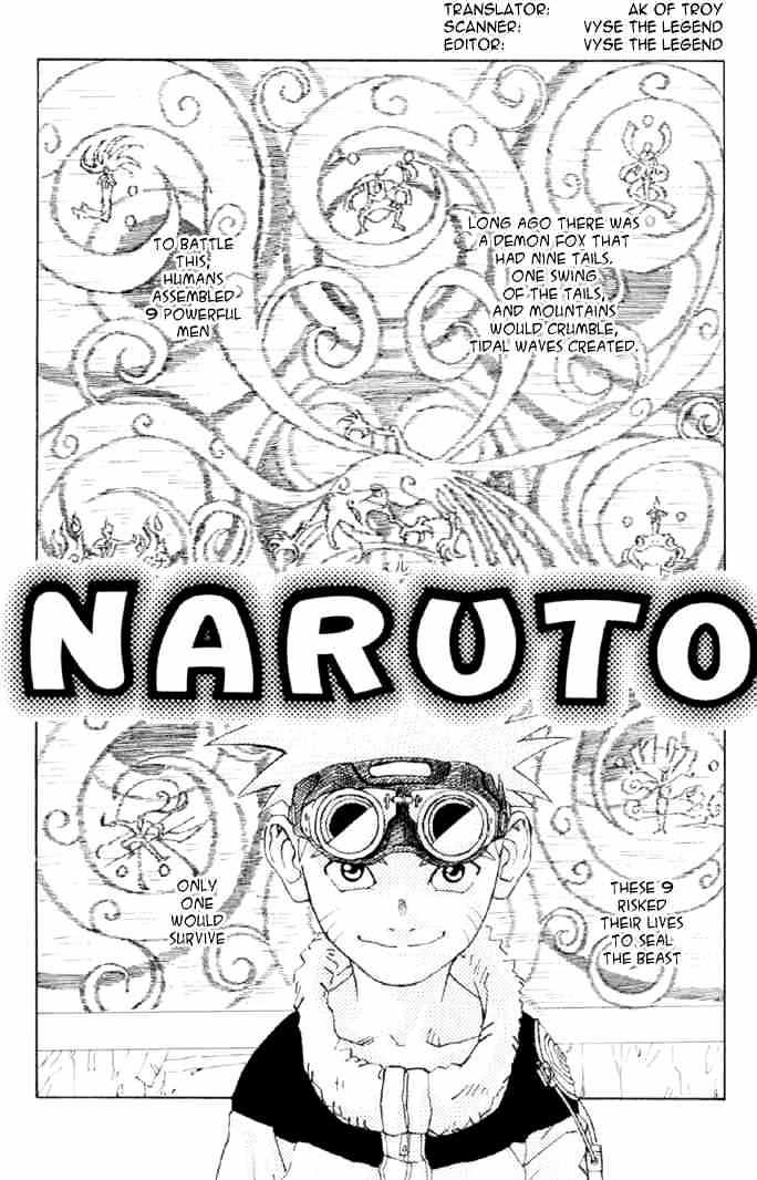 Naruto Vol.1 Chapter 0 : Naruto Pilot Manga - Picture 3