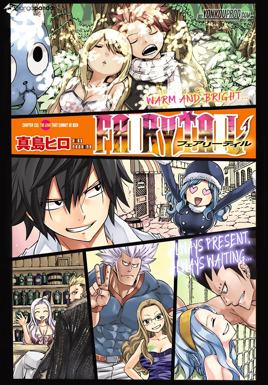 Fairy Tail Chapter 532 : I Can No Longer See Love - Picture 3