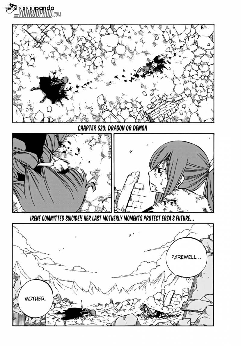 Fairy Tail Chapter 520 : Dragon Or Demon - Picture 2