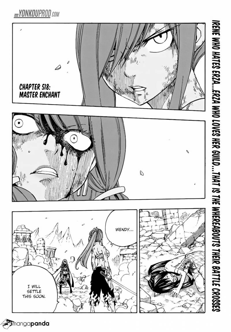 Fairy Tail Chapter 518 : Master Enchant - Picture 2