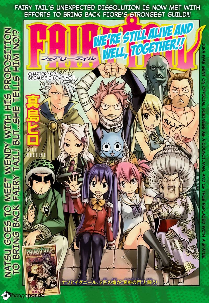 Fairy Tail Chapter 423 : Because I Love You. - Picture 1