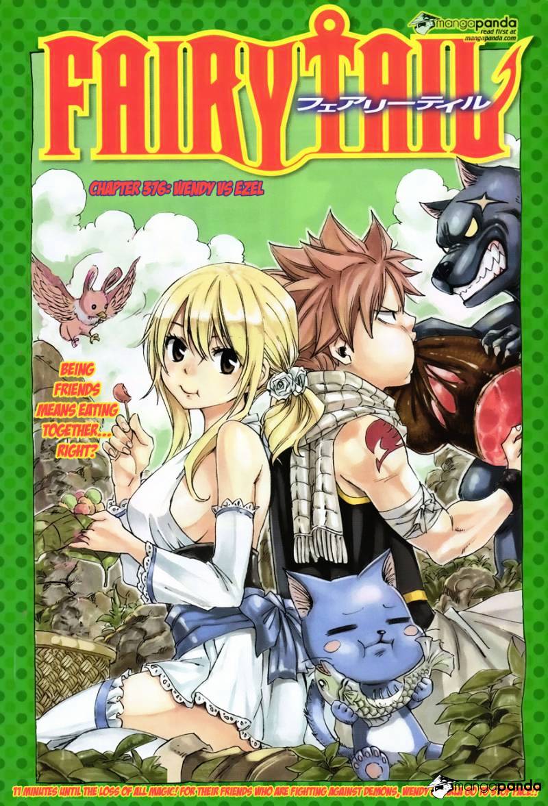 Fairy Tail Chapter 376 : Wendy .vs Ezel - Picture 1