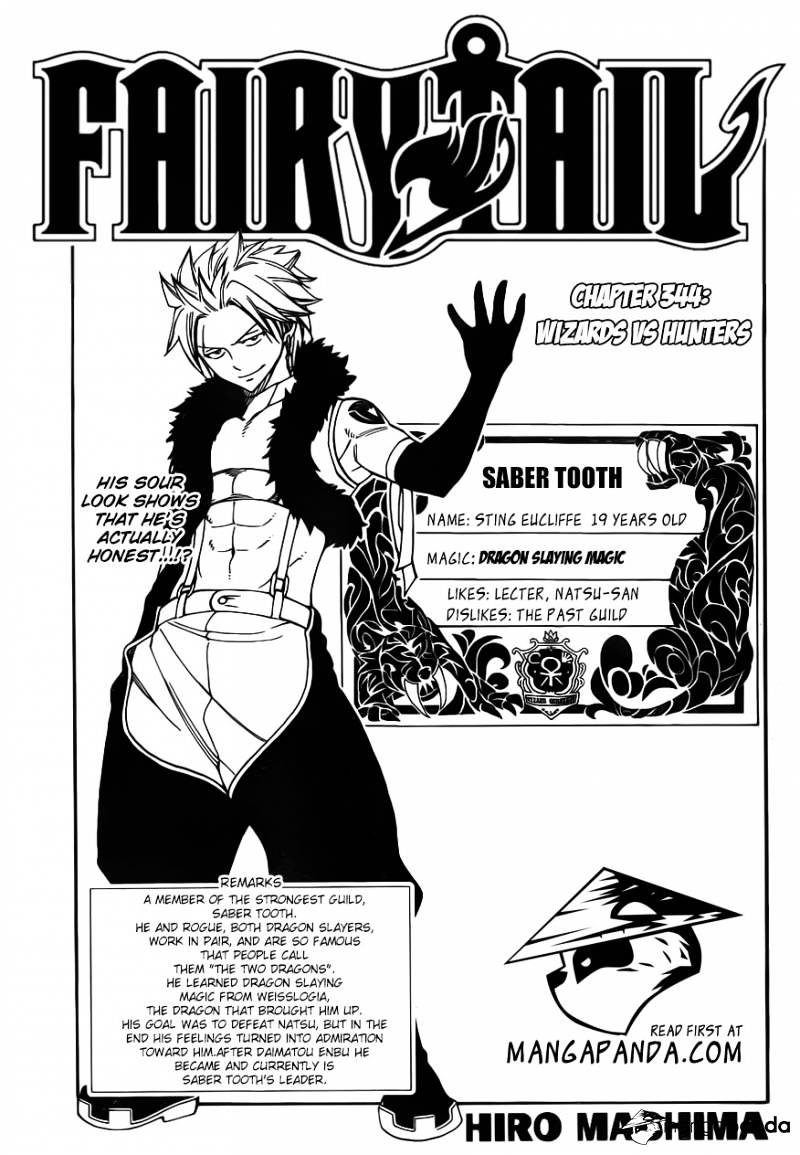 Fairy Tail Chapter 344 : Wizards Vs Hunters - Picture 3