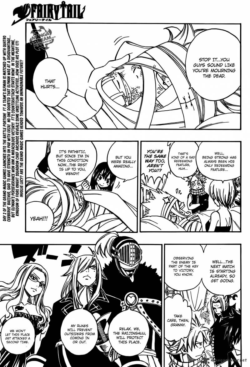 Fairy Tail Chapter 279 : The Gateway Hidden In Darkness - Picture 3