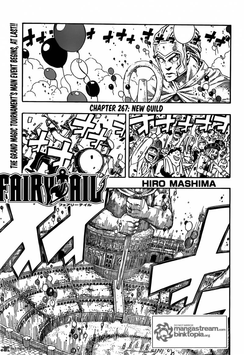 Fairy Tail Chapter 267 : New Guild - Picture 1
