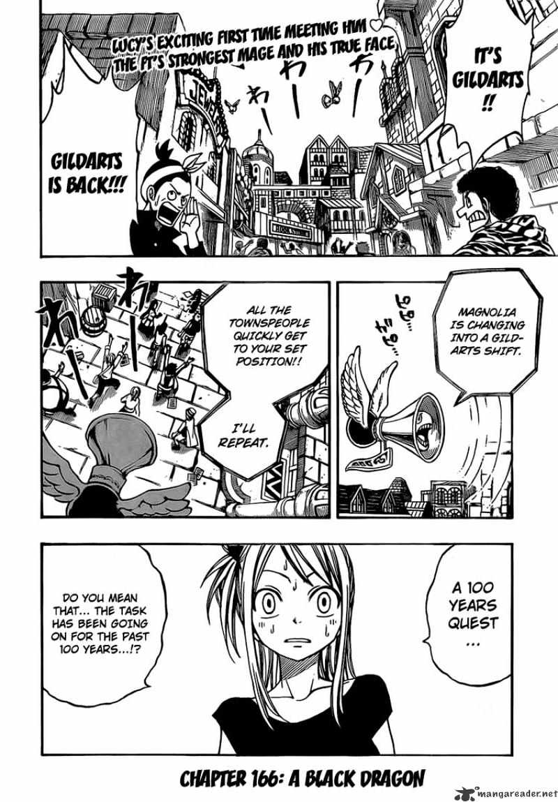 Fairy Tail Chapter 166 : A Black Dragon - Picture 2
