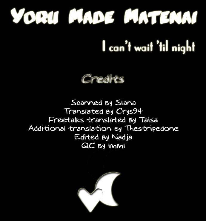 Yoru Made Matenai - Page 1