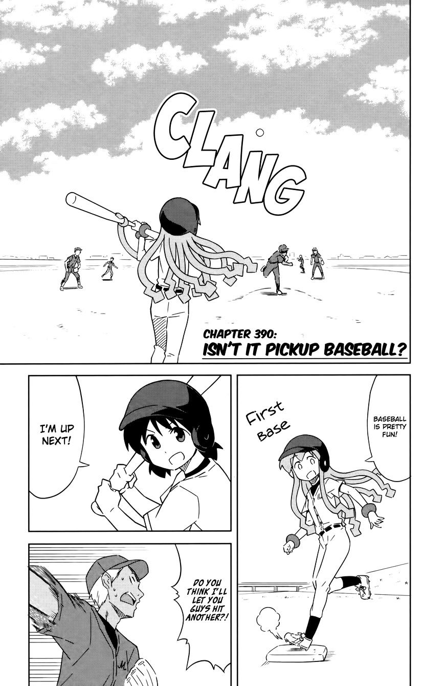 Shinryaku! Ika Musume Vol.16 Chapter 390 : Isn T It Pickup Baseball? - Picture 1