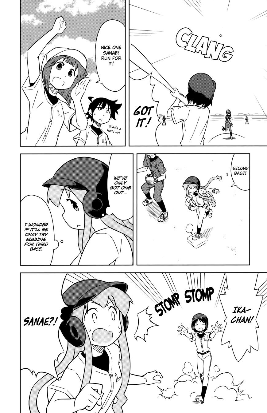 Shinryaku! Ika Musume Vol.16 Chapter 390 : Isn T It Pickup Baseball? - Picture 2