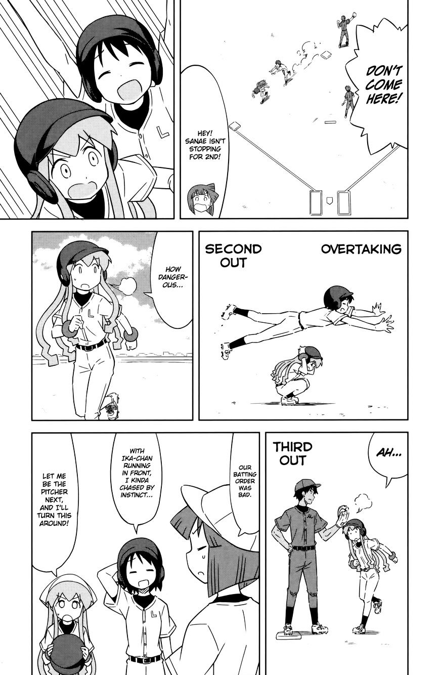 Shinryaku! Ika Musume Vol.16 Chapter 390 : Isn T It Pickup Baseball? - Picture 3