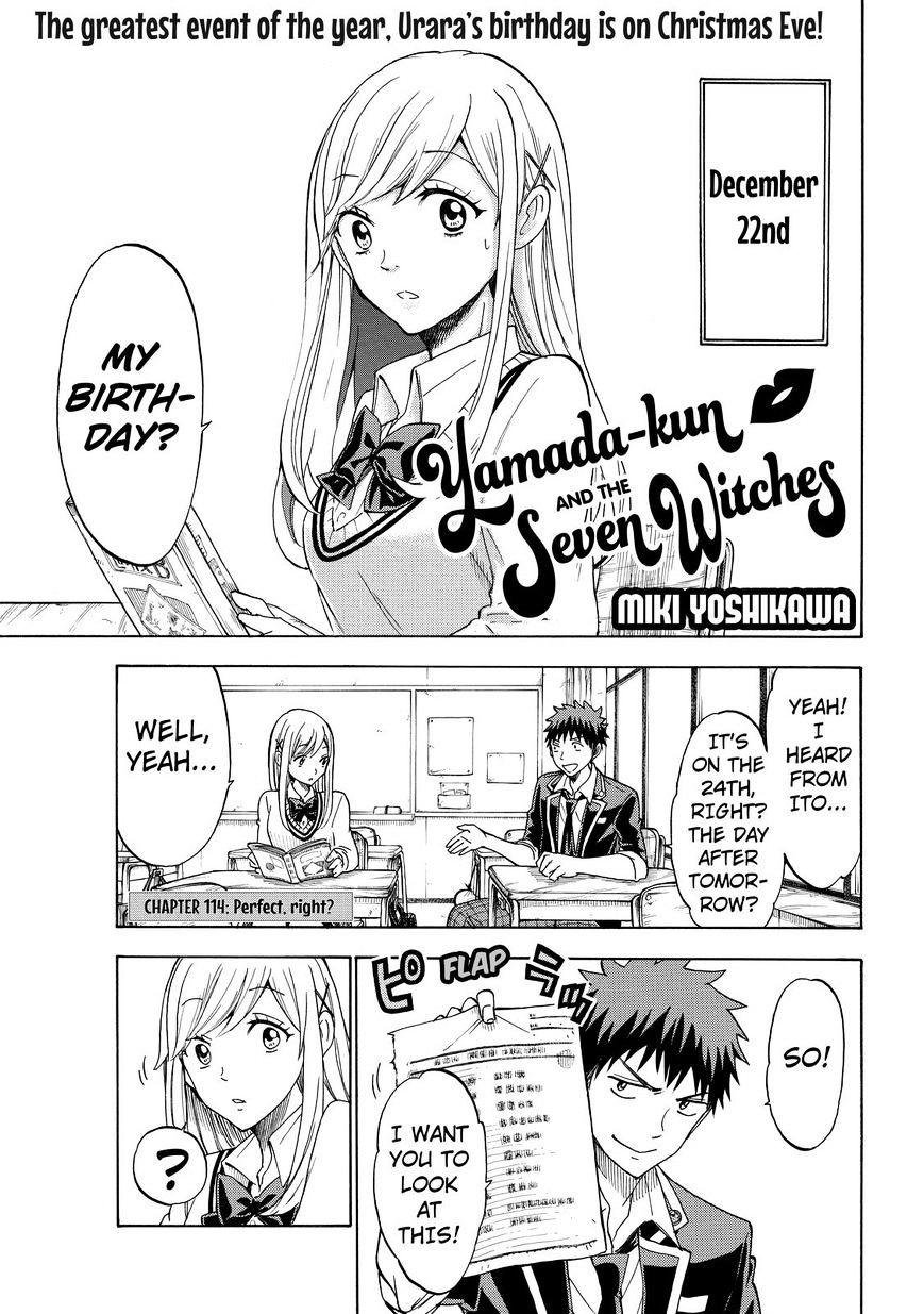 Yamada-Kun To 7-Nin No Majo Chapter 114 : Perfect, Right? - Picture 1