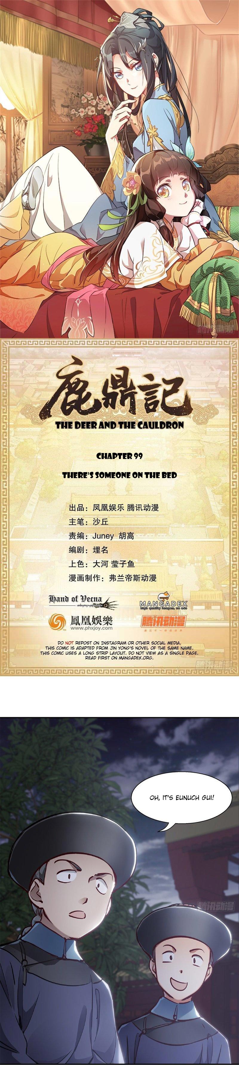 The Deer And The Cauldron Chapter 99: There's Someone On The Bed - Picture 1