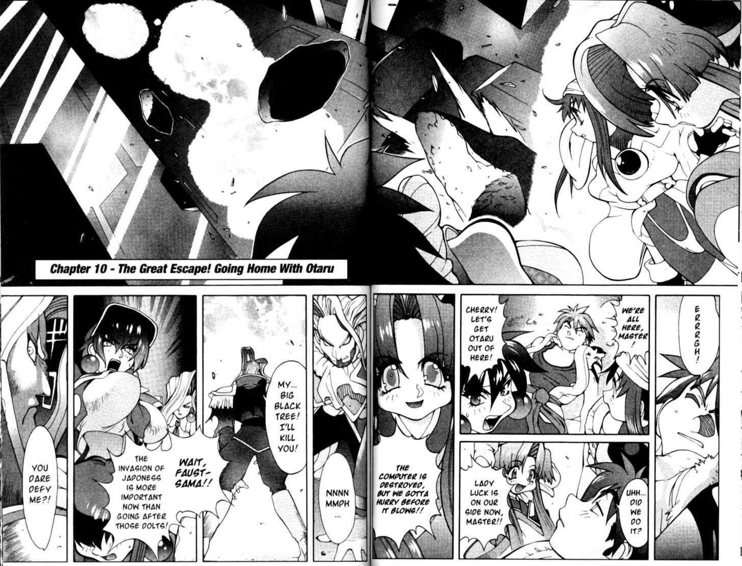 Saber Marionette J Vol.2 Chapter 10 : The Great Escape! Going Home With Otaru - Picture 2